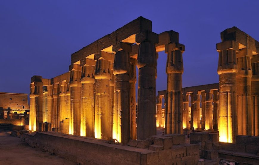 Sound and Light Show at Karnak Temple in Luxor