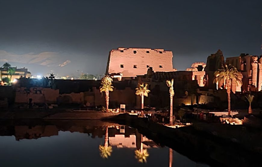 Sound and Light Show at Karnak Temple in Luxor